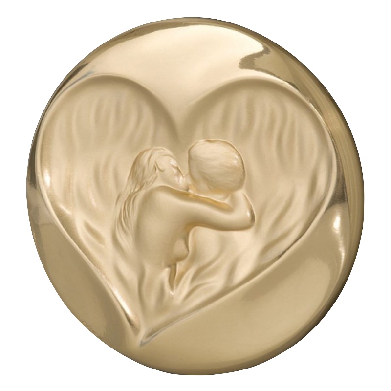 Médaille Feu de l'Amour Bronze florentin 72 mm