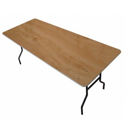 Table pliante rectangulaire de banquet 183 cm