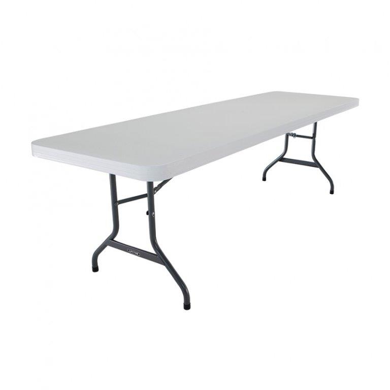 Table LIFETIME polypro  1,22 m à 2,44 m usage intensif