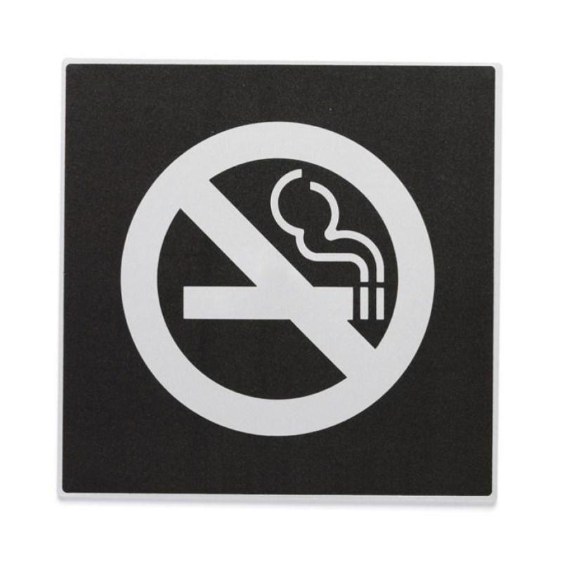 Plaque de porte défense de fumer