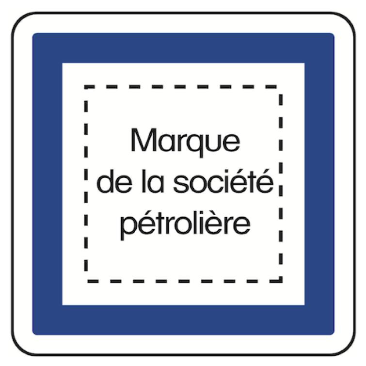 CE15e "Marque du poste de distribution de carburant"