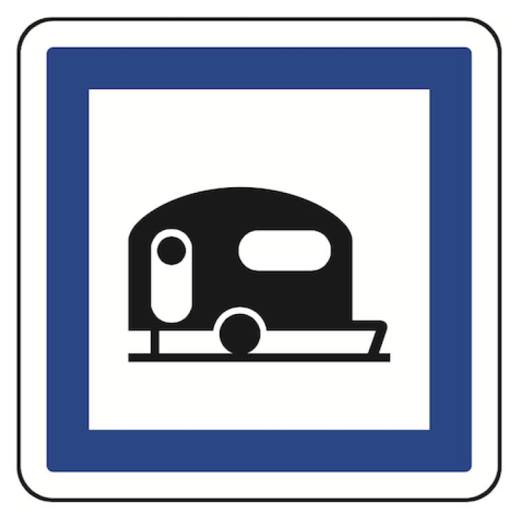 CE4b "Terrain de camping pour caravanes et autocaravanes"