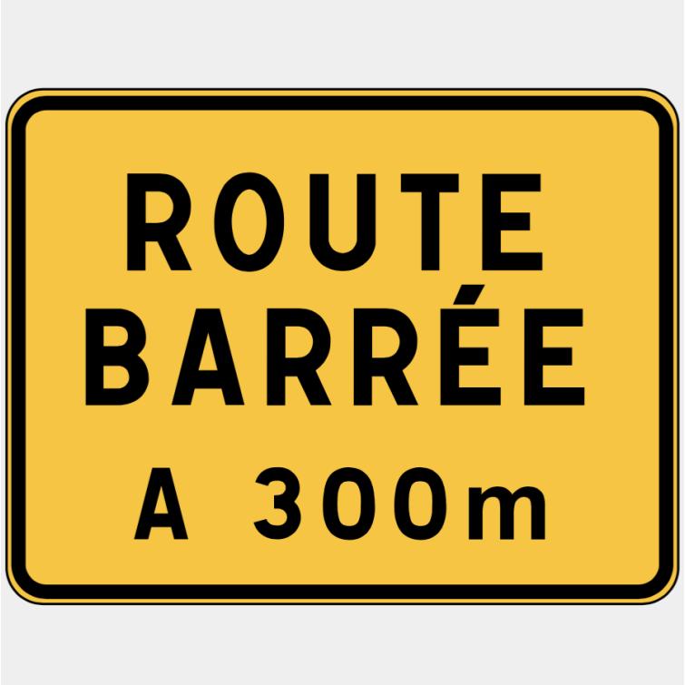 KC1 - 5"Route barrée"
