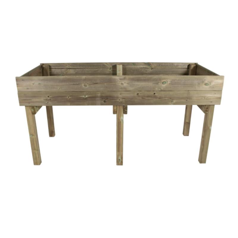 Table potagère en bois 200 cm
